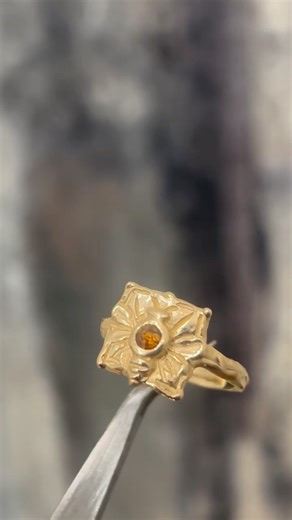 Emma Glover on Instagram: "This mini collection was created in collaboration with an inspiring and thoughtful person for her amazing team. Each ring’s symbol was hand carved and has meaning for the person she gifted it to. ❤️ 🐦‍⬛ Raven- with a stunning salt and pepper marquis diamond 🐝 Bee- with a rich, almost honey toned diamond 🪷 Lotus- with a milky white rose cut diamond What an honour to get to make these pieces and to have such incredible woman rocking them! 🙏"