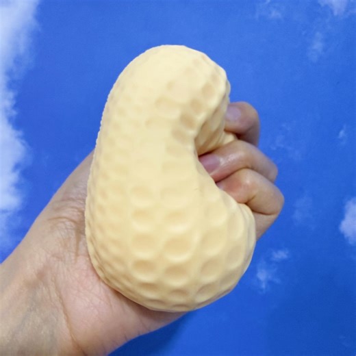 Cute Peanut Squishy Toy, Slow Rising Squeeze Toy, ASMR Crunchy Fidget Toy, Desk Decor Gift - Etsy