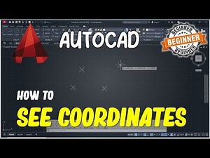 AutoCAD How To See Coordinates