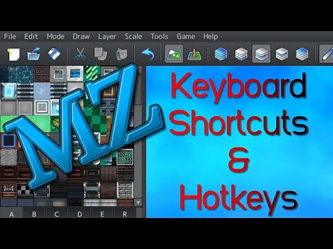 All Keyboard Shortcuts/Hotkeys for Mapping in RPG Maker MZ - Tutorial