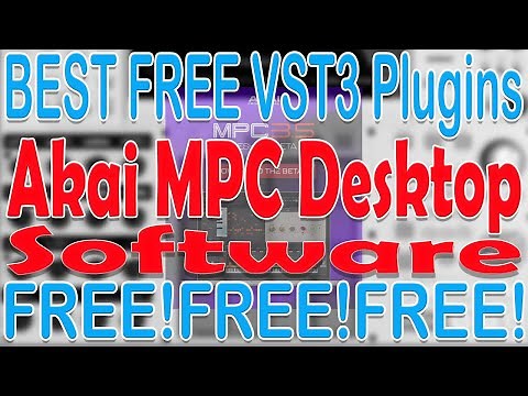SIX of the Best FREE VST 3 plugins for the NEW MPC BETA Software and any DAW. FX & Synths!!