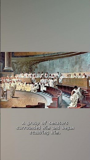 The Day Julius Caesar Was Assassinated