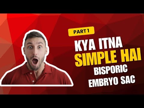 #Biosporic Embyro Sac Formation 😱itna simple….