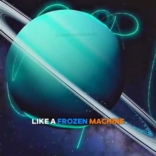 Cosmic Evolution on Instagram: "Uranus isn’t silent. Its extremely tilted magnetic field creates powerful low-frequency radio waves that scientists convert into sound. The result? A deep, icy hum that feels mechanical, cold, and almost alien — unlike anything we hear on Earth. This isn’t sci-fi. It’s real space physics, revealing how strange and mysterious our universe truly is. @nasasolarsystem @nasahubble Listen closely… space has a voice. 🌌 #nasa #space #universe #viral #sky What does Uranus