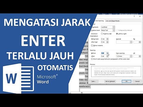 How to Set Enter Spacing in Word So It's Not Too Far
