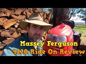 Massey Ferguson 4220 Ride-on Mower Review and Service