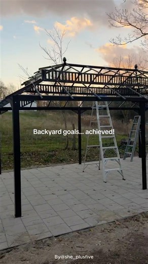From Empty Yard to a 12x20 Gazebo Setup — Worth It? #diy #backyardupgrade #backyard