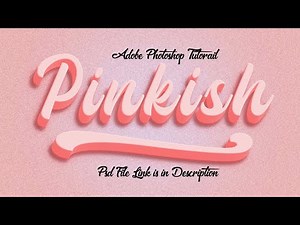 Editable 3D Text Effect in Photoshop Tutorial #349 || 3D photoshop