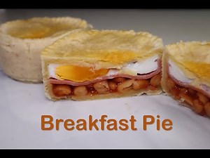 Very easy Breakfast Pie. No Machine Needed. Handmade Pie.