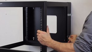 StarTech.com 6U Wall Mount Network Cabinet - Vertical Wall Mount Patch Panel Rack - 30" Server Room Cabinet (RK630WALVS)