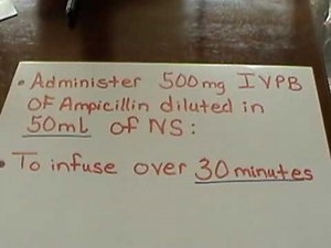 McLennan Community College IV Rate Calculation and IV Piggyback Rate Calculation Part 1