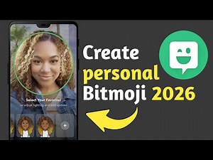 How to create own Bitmoji | Create Your Own Personal Emoji Avatar | Bitmoji app tutorial