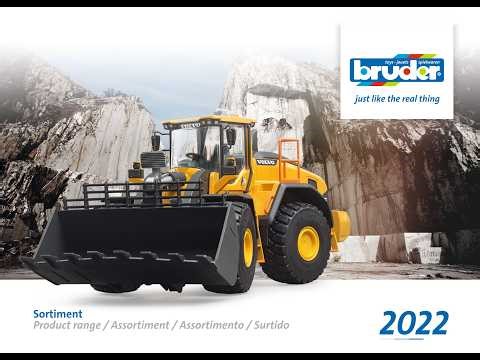 BRUDER 2022: Der preisgekrönte Volvo Radlader & alle Neuheiten! 🚜🏆