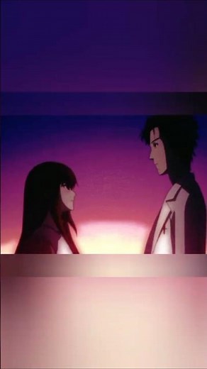 steins;gate the best time travel anime I watched. #steinsgate0#makisekurisu #anime