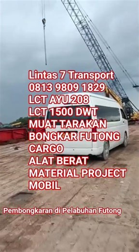 LINTAS 7 TRANSPORT | LCT 1500 DWT | 0813 9809 1829