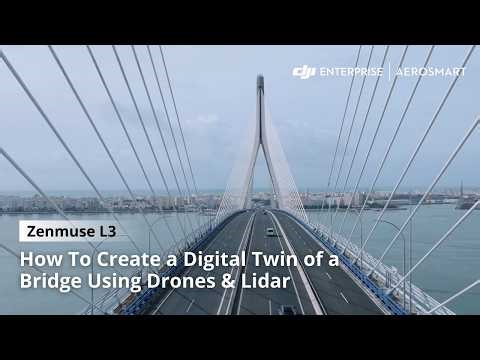 Bridge Inspection with DJI Matrice 400 and Zenmuse L3 | High-Precision Digital Twin Workflow