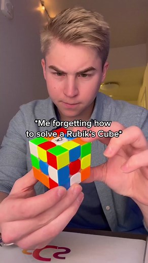 When you forget how to solve the cube #speedcubeshop
