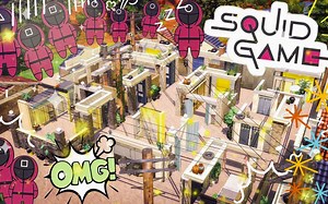 【鱿鱼游戏场景再现】定格Nocc by RachelSim