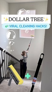 Quick and Easy Dollar Tree CLEANING HACKS for the New Year! Which idea/product was your favorite?! 🫧 🧼 SHOPPING LIST: 🛒 Dollar Tree Rubber Mats 🛒 Dollar Tree Organza Bags 🛒 Dollar Tree Scent Beads 🛒 Dollar Tree Baby Oil 🛒 Dollar Tree Broom Stick 🛒 Dollar Tree Scouring Pads 🛒 Dollar Tree Sponge Handle w/squeegee 🛒 Dollar Tree Microfiber Handle 🛒 Dollar Tree Shower Caddy #diy #organization #clean #cleaning #dollartree #hack | The Crafted Studio Co
