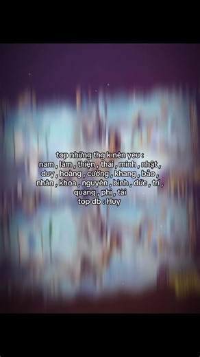 #xuhuong #viral #foryou #fyp | top những chàng trai ko nên yêu