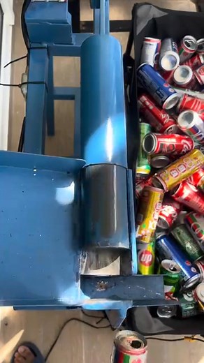9.3K views · 25 reactions | Can crushers for recycling diy#DIY#Can crushing#Wooden machine#cans #cancrushing #satisfying | Can Crushing | Facebook