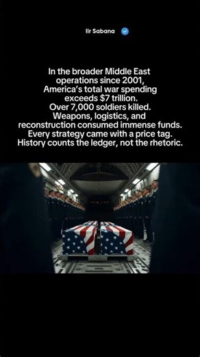 Seven Trillion War | The Cost of Endless Operations #shorts