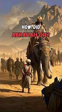 This is what happened to Abraha's body. The king attacked the Kaaba with an army of elephants #islam