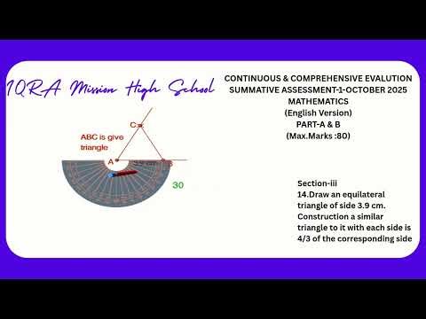SCERT TELANGANA STATE.| GEOMETRICAL CONSTRUCTION