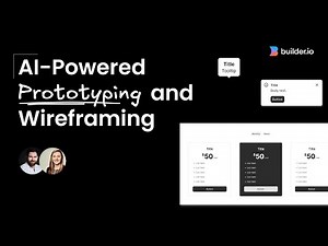 AI Powered Prototyping and Wireframing