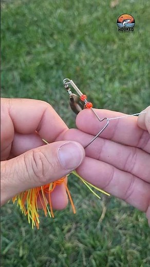 How to Tie a Spinnerbait for Bass and Trout | Fishing Knot Tutorial