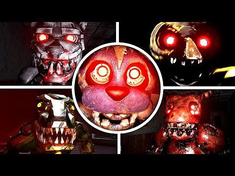 CASE 2: Animatronics Survival - All Jumpscares + Creepy Moments (Showcase)