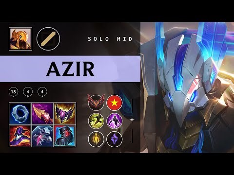 Azir Mid vs Annie - VN Grandmaster Patch 25.23