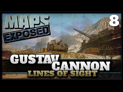 Gustav Cannon Lines of Sight & Secret Spots! | Cod WW2 Maps Exposed #8