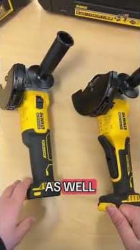 NEW 5” DeWalt Angle Grinders breakdown