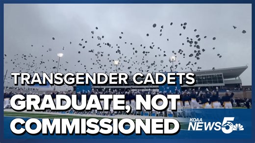 Transgender Air Force Academy cadets graduate, not commissioned amid Trump's ban