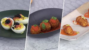 Tasty Hors d'Oeuvres: Bobby Flay Shares 3 Bite-Sized Recipes