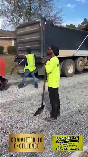 Asphalt Paving Excellence in Action | Warren Striping | Warren Asphalt Concrete Paving