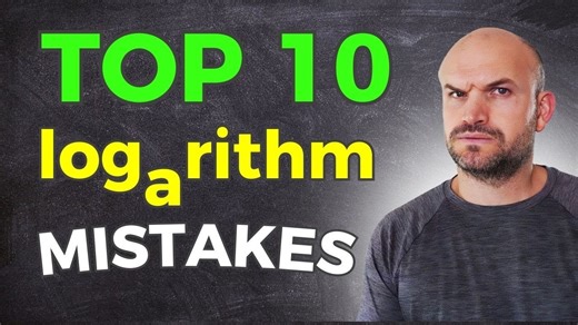 Most students make these 10 logarithm mistakes