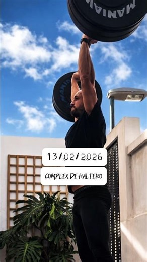 WOD HALTEROFILIA COMPLEX POWER CLEAN FRONT SQUAT JERK HYROX HIBRIDO TENERIFE CANARIAS