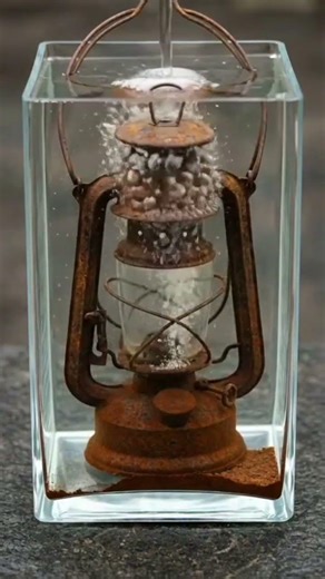 Extreme Rust Removal – Vintage Lantern Transformation 🔩