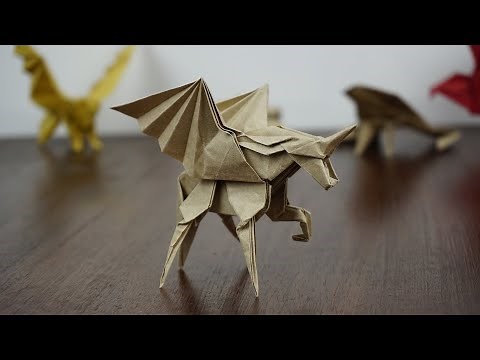 How to Fold Pegasus - Pegasus Origami Tutorial by Hoang Tuan