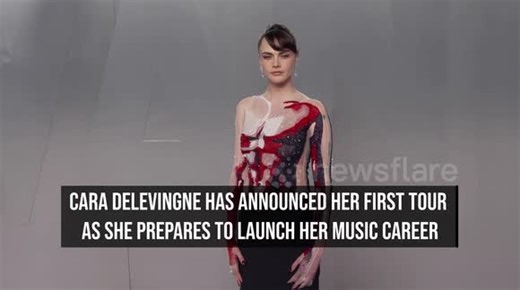 Cara Delevingne announces tour ahead of music launch