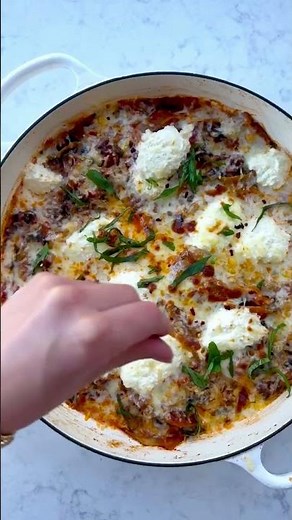 Skillet Lasagna