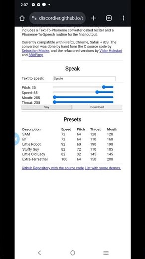 (used sound is sam text to speech)