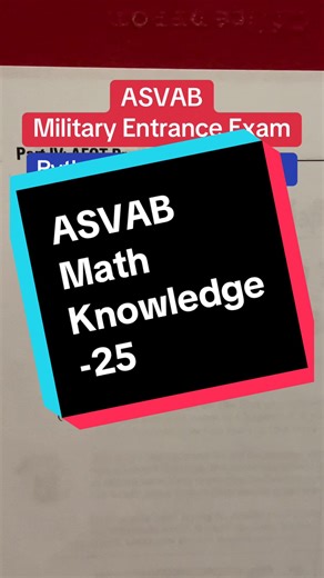 Master Mental Math for the ASVAB Exam