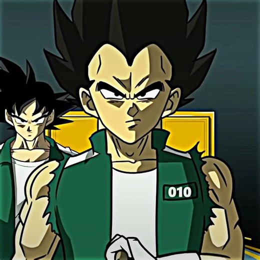 🔥 Vegeta vs Krillin – Saiyan Power vs Human Courage! 💥 #shorts