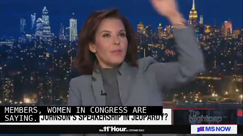 ‘Mother of God’: Stephanie Ruhle Blown Away When Speaker Johnson Says Women Can’t Mental ...