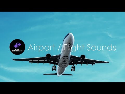 [空港/飛行機/空の旅 フリーBGM] Airport / Flight Sounds | Electro/Ambient/Minimal/New Wave/Chill/EDM