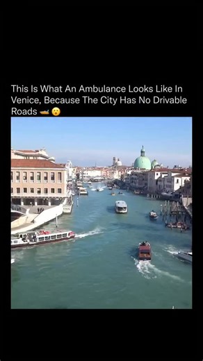 @technocode.io | Most people don’t realize Venice had to reinvent emergency response from the ground up 🚨🌊 Because the historic city has zero drivable... | Instagram