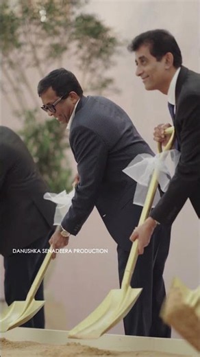 Groundbreaking Ceremony of Central Park Boulevard Port City Colombo - A Project By Home Lands